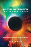 History of Creation: The Announcement (eBook, ePUB)
