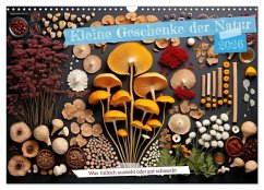 Kleine Geschenke der Natur (Wandkalender 2026 DIN A3 quer), CALVENDO Monatskalender