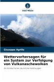 Wettervorhersagen für ein System zur Verfolgung von Vulkanaschewolken Wettervorhersagen für ein System zur Verfolgung von Vulkanaschewolken