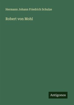 Cover Robert von Mohl