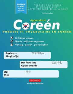 Cover Apprendre le Coréen Phrases et Vocabulaire