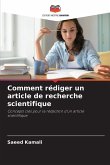 Comment rédiger un article de recherche scientifique