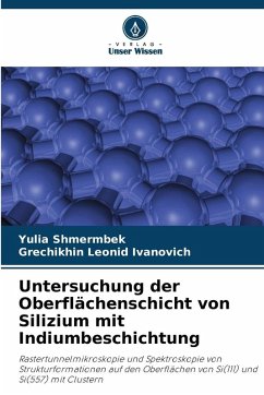 Cover Untersuchung der Oberflächenschicht von Silizium mit Indiumbeschichtung