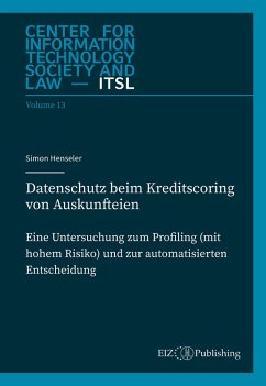 Cover Datenschutz beim Kreditscoring von Auskunfteien (eBook, ePUB)