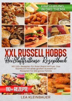 XXL Russell Hobbs Heißluftfritteuse Rezeptbuch