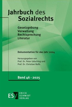 Cover Jahrbuch des Sozialrechts - - Dokumentation für das Jahr 2024