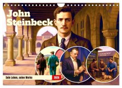 Cover John Steinbeck (Wandkalender 2026 DIN A4 quer), CALVENDO Monatskalender