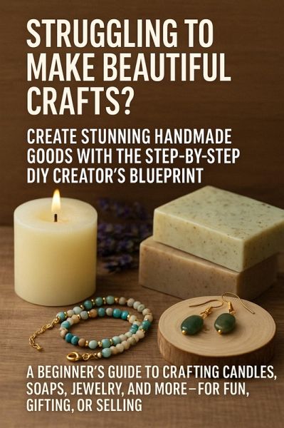 Struggling to Make Beautiful Crafts? Create Stunning Handmade Goods with the Step-by-Step DIY Creator's Blueprint (eBook, ePUB) Struggling to Make Beautiful Crafts? Create Stunning Handmade Goods with the Step-by-Step DIY Creator's Blueprint (eBook, ePUB)
