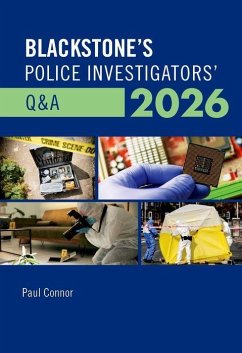 Cover Blackstone's Police Investigators' Q&A 2026
