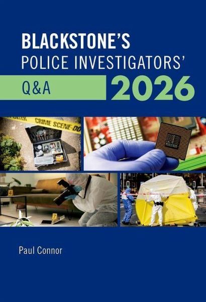 Blackstone's Police Investigators' Q&A 2026 Blackstone's Police Investigators' Q&A 2026