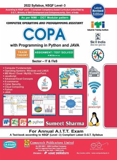 Cover COPA THEORY & ASST. WITH PYTHON & JAVA (NSQF-3 SYLL.)