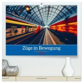 Züge in Bewegung (hochwertiger Premium Wandkalender 2026 DIN A2 quer), Kunstdruck in Hochglanz