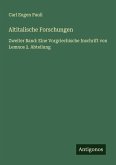 Altitalische Forschungen