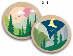 CreArt, Malen nach Zahlen Wooden - Stille Natur