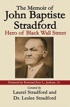 Cover The Memoir of John Baptiste Stradford