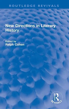 Cover New Directions in Literary History