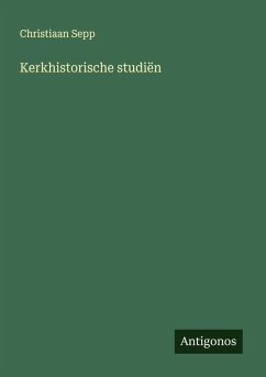 Cover Kerkhistorische studiën