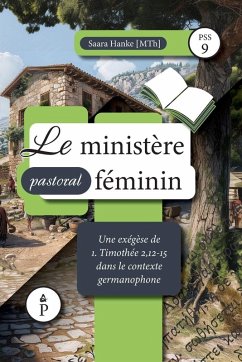 Cover Le ministère pastoral féminin