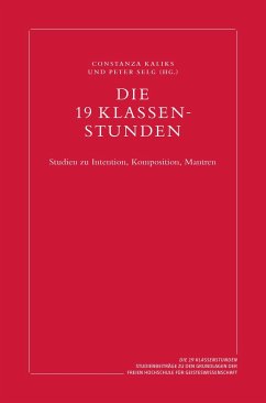 Cover Die 19 Klassenstunden