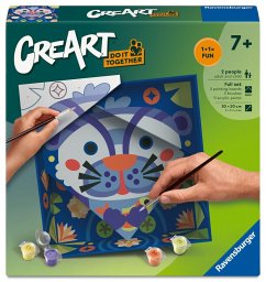 Cover CreArt, Malen nach Zahlen Do it together - Otter