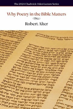 Cover Why Poetry in the Bible Matters