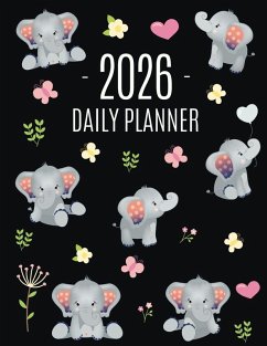 Cover Baby Elephant Planner 2026