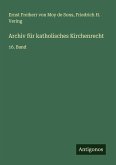 Archiv für katholisches Kirchenrecht