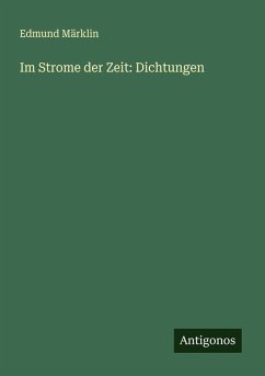 Cover Im Strome der Zeit: Dichtungen
