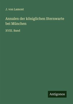Cover Annalen der königlichen Sternwarte bei München