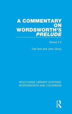 Cover A Commentary on Wordsworth's Prelude