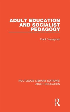 Cover Adult Education and Socialist Pedagogy