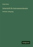 Zeitschrift für Instrumentenkunde