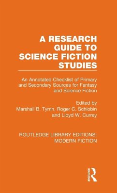 Cover A Research Guide to Science Fiction Studies