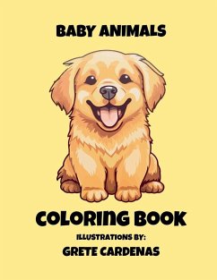 Cover Baby Animal Coloring Book