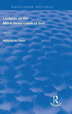 Cover Lectures on the Moral Government of God