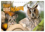 Eulen und Mäuse (Tischkalender 2026 DIN A5 quer), CALVENDO Monatskalender Eulen und Mäuse (Tischkalender 2026 DIN A5 quer), CALVENDO Monatskalender