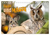 Eulen und Mäuse (Tischkalender 2026 DIN A5 quer), CALVENDO Monatskalender Eulen und Mäuse (Tischkalender 2026 DIN A5 quer), CALVENDO Monatskalender