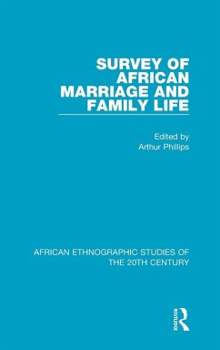 Cover Survey of African Marriage and Family Life