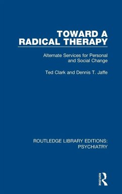Cover Toward a Radical Therapy