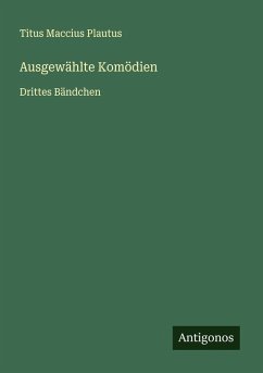Cover Ausgewählte Komödien