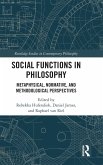 Social Functions in Philosophy