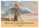 Ritte auf Fantasiekreaturen - Durch Wüstenlandschaft (Wandkalender 2026 DIN A4 quer), CALVENDO Monatskalender Ritte auf Fantasiekreaturen - Durch Wüstenlandschaft (Wandkalender 2026 DIN A4 quer), CALVENDO Monatskalender