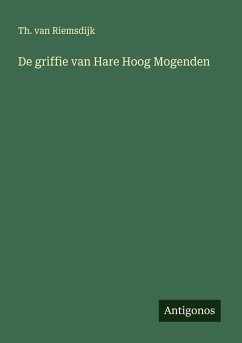 Cover De griffie van Hare Hoog Mogenden