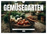 Gemüsegarten - Gemüse aus dem eigenen Garten (Wandkalender 2026 DIN A4 quer), CALVENDO Monatskalender