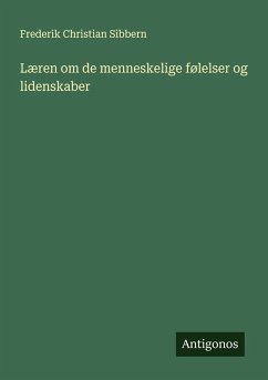 Cover Læren om de menneskelige følelser og lidenskaber