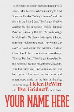 Cover Your Name Here (eBook, ePUB)