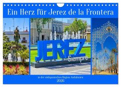 Cover Ein Herz für Jerez de la Frontera (Wandkalender 2026 DIN A4 quer), CALVENDO Monatskalender