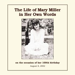 The Life of Mary Miller in Her Own Words - Redd, Adrienne Dale