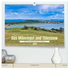 Das Mönchgut und Thiessow (hochwertiger Premium Wandkalender 2026 DIN A2 quer), Kunstdruck in Hochglanz