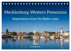 Mecklenburg-Western Pomerania. Impressions from the Baltic coast (Desk Calendar 2026 DIN A5 landscape), CALVENDO 12 Month DeskCalendar